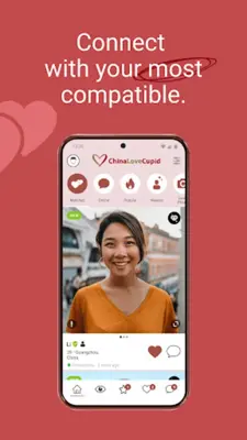 ChinaLoveCupid Chinese Dating android App screenshot 1